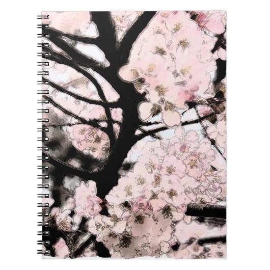 Carnet Cherry Blossom édité (Devant)