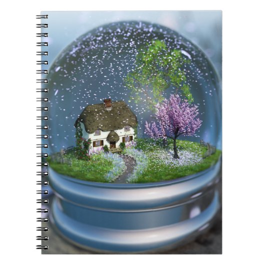 Carnet Cherry Blossom Globe (Devant)