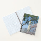 Carnet Cherry Blossoms et le monument de Washington à DC (Intérieur)