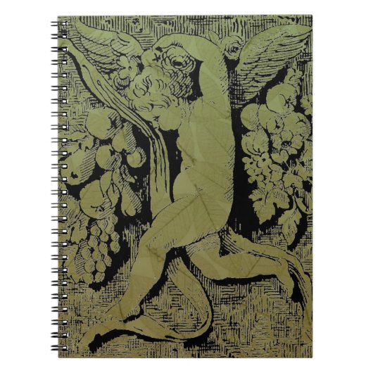 Carnet Cherub ornemental (Devant)