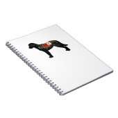 Carnet Chesapeake Bay Retriever Chien race Bohemian Flora (Côté Droit)