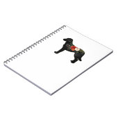 Carnet Chesapeake Bay Retriever Chien race Bohemian Flora (Côté gauche)