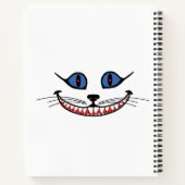 Carnet Cheshire Cat Smile  PERSONALIZE (Dos)