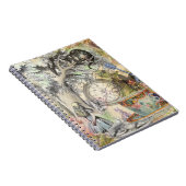 Carnet Cheshire Chat Alice Wonderland Classic (Côté Droit)