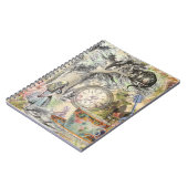 Carnet Cheshire Chat Alice Wonderland Classic (Côté gauche)