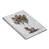 Carnet Cheshire Chat Hot Air Balloon (Côté Droit)