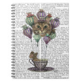Carnet Cheshire Chat Hot Air Balloon (Devant)
