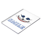 Carnet Cheshire Chat Smile (Côté gauche)