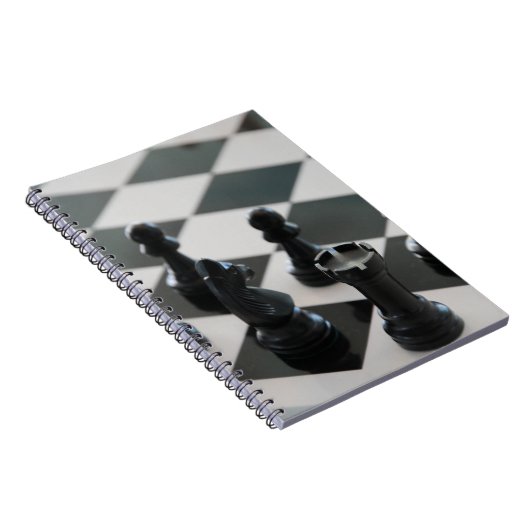 Carnet Chess Board and Pieces Notebook (Côté Droit)