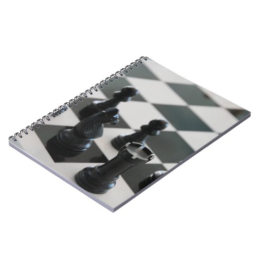 Carnet Chess Board and Pieces Notebook (Côté gauche)