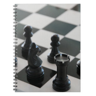 Carnet Chess Board and Pieces Notebook