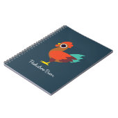 Carnet Chester le coq (Côté gauche)