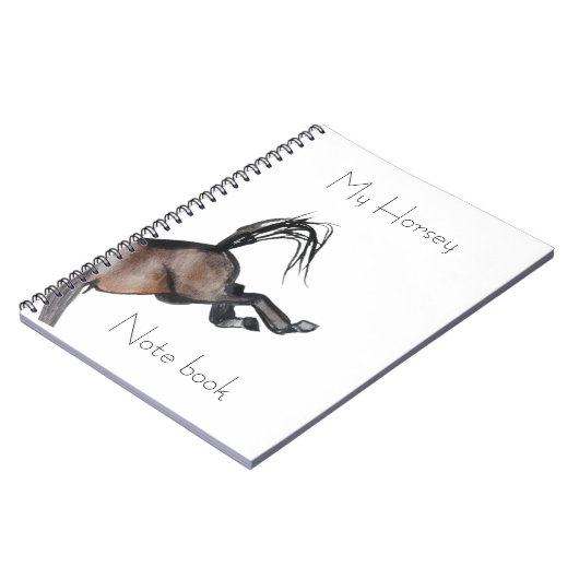 Carnet cheval (Côté gauche)