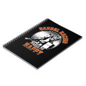 Carnet Cheval Barrel Racing Rodéo Horse Racer Équitation (Côté gauche)