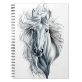 Carnet cheval blanc (Devant)