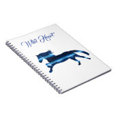Carnet Cheval bleu (Côté Droit)