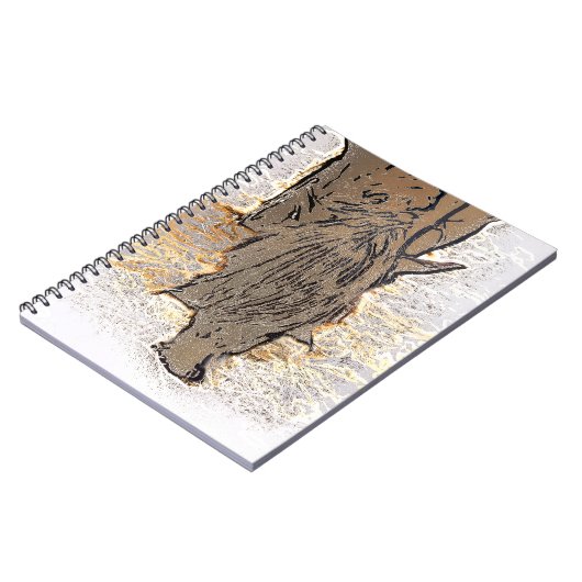 CARNET CHEVAL BROWN (Côté gauche)