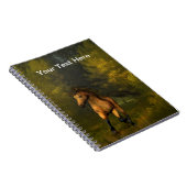 Carnet Cheval Buckskin (Côté Droit)