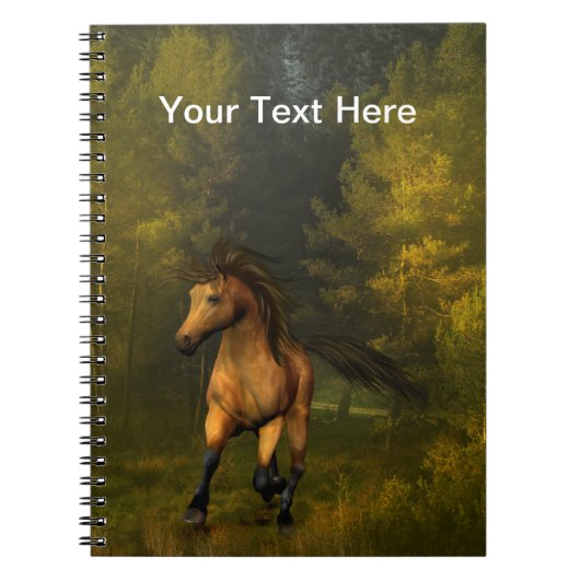 Carnet Cheval Buckskin (Devant)