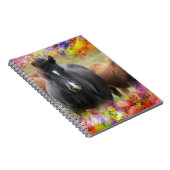 Carnet Cheval coloré (Côté Droit)
