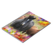 Carnet Cheval coloré (Côté gauche)