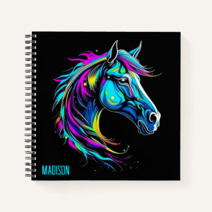 Carnet Cheval Coloré Clair