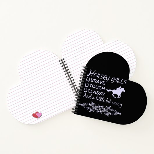 Carnet Cheval Courageux Classe (Intérieur)