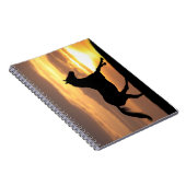 Carnet Cheval dans le coucher du soleil (Côté Droit)