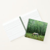 Carnet Cheval dans le pré (Intérieur)