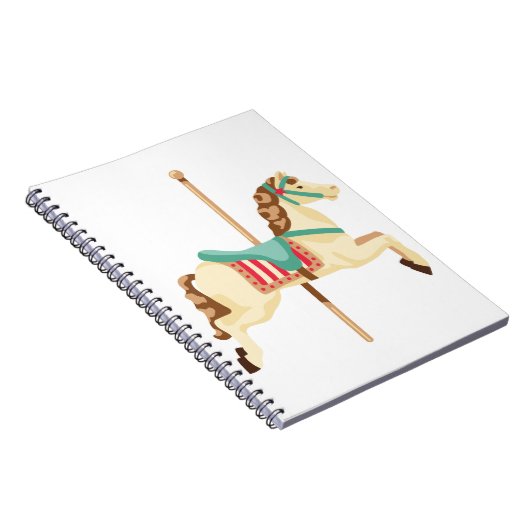 Carnet Cheval de carrousel (Côté Droit)