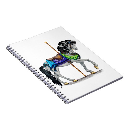 Carnet Cheval de carrousel (Côté Droit)