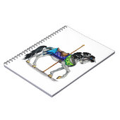 Carnet Cheval de carrousel (Côté gauche)