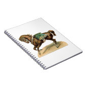 Carnet Cheval de cirque vintage (Côté Droit)