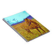 Carnet Cheval de couleur rétro (Côté Droit)