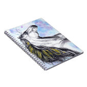 Carnet Cheval de course Aquarelle et Encre Équine art (Côté Droit)