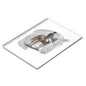 Carnet Cheval de dressage de salut de X-Halte (Côté gauche)