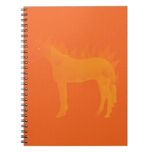Carnet Cheval de feu (Devant)