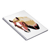 Carnet Cheval de Haflinger (Côté Droit)