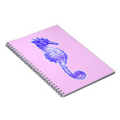 Carnet Cheval de mer Cute Cadeau animal marin (Côté Droit)