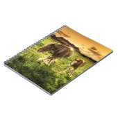 Carnet Cheval de mère et de poulain (Côté gauche)