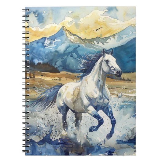 Carnet Cheval de montagne (Devant)