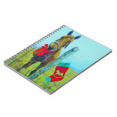 Carnet Cheval de Noël Brown (Côté gauche)