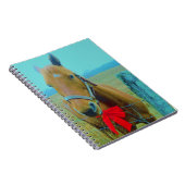 Carnet Cheval de Noël rétro (Côté Droit)