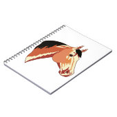 Carnet Cheval de quart en peau de bouchon (Côté gauche)