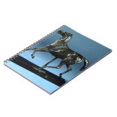 Carnet Cheval de trot (bronze) (Côté gauche)