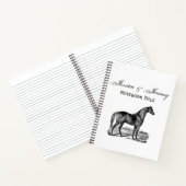 Carnet Cheval debout vintage (Intérieur)