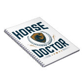 Carnet Cheval Doctor Equine Vétérinaire (Côté Droit)