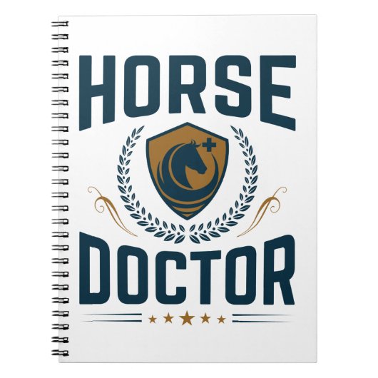 Carnet Cheval Doctor Equine Vétérinaire (Devant)