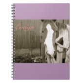 Carnet Cheval doux Notbook de fille (Devant)