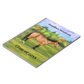 Carnet Cheval du Quartier des Dun Buckskin (Côté gauche)